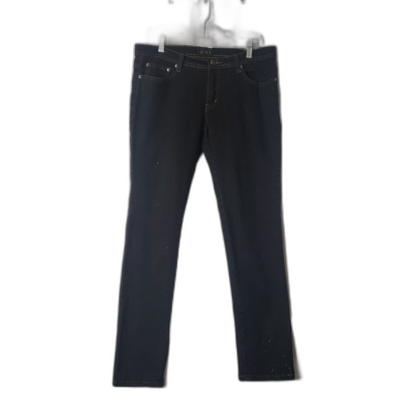 U-51 Denim - U-51 Black Denim Straight Leg Stretch Jeans Juniors Size 13/14